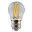 E27 LED lamp, Ø45mm, 4.9W, 2700-6500K, dim-to-warm