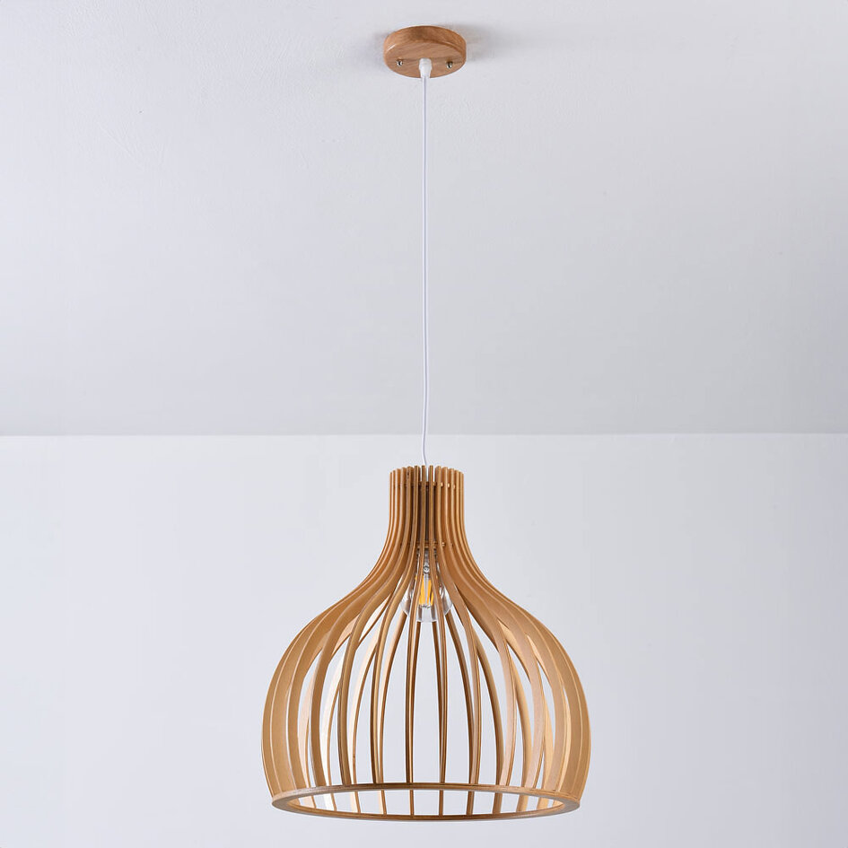 Houten hanglamp– Hanoi