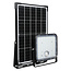 3OW solar LED floodlight voor buiten met sensor - Nick