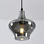 1-lichts hanglamp Trinidad met smoke glas - variant 3