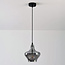 1-lichts hanglamp Trinidad met smoke glas - variant 3