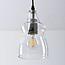 1-lichts hanglamp Trinidad met transparant glas - variant 2