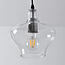 1-lichts hanglamp Trinidad met transparant glas - variant 3
