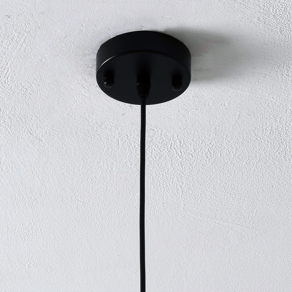 1-lichts hanglamp Trinidad met transparant glas - variant 3