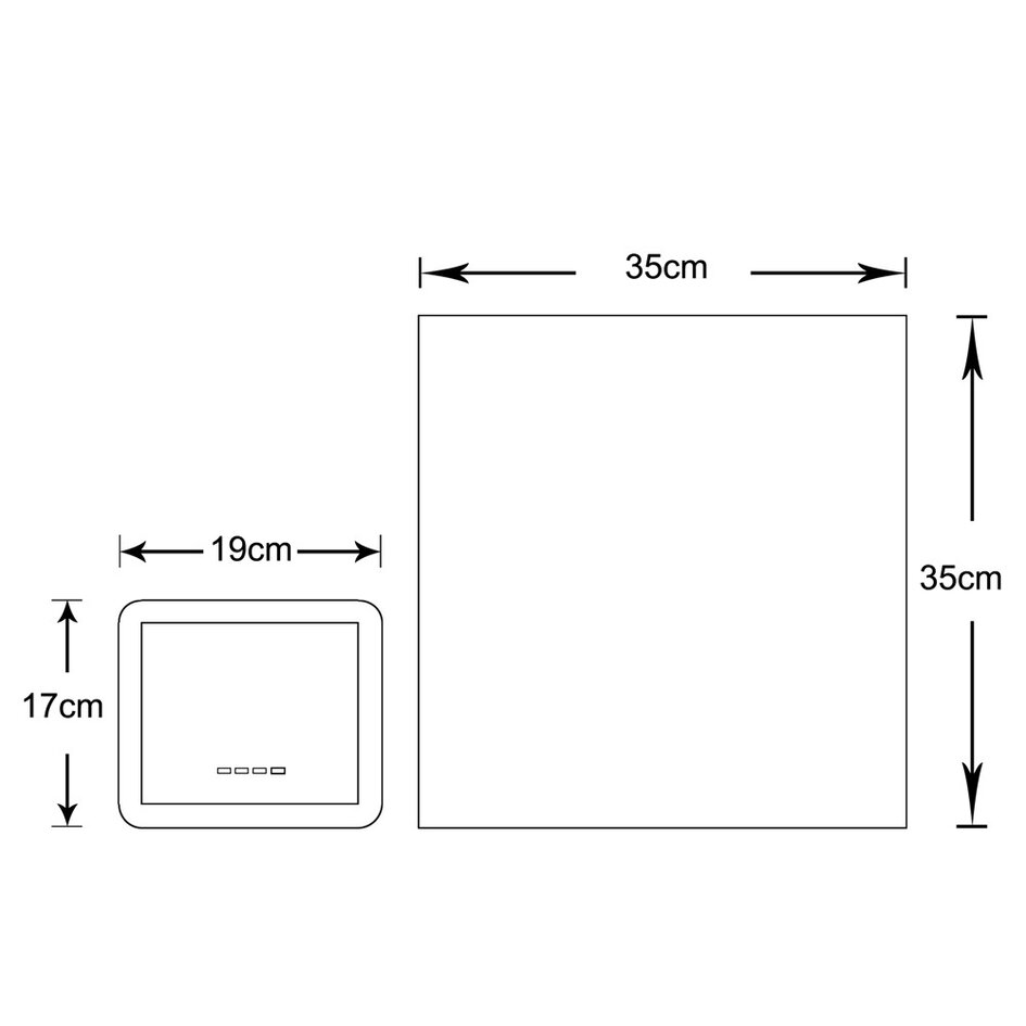 Solar wandlamp voor buiten 60W - Silla