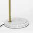 Minimalistische tafellamp met melkwit glas - Jeana