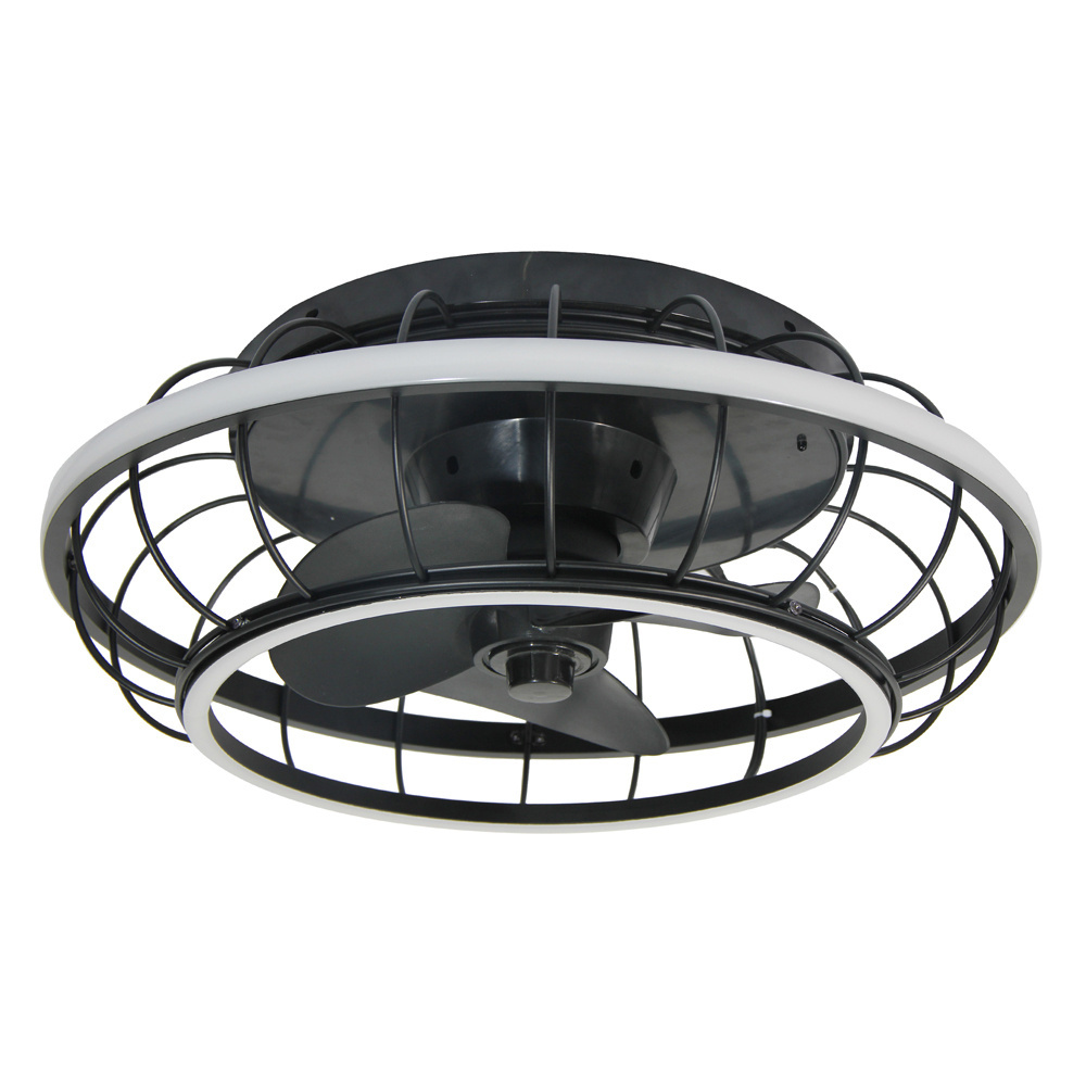 Plafondventilator Zefiros met geïntegreerde dimbare LEDs - bamboe Plafondventilator Zefiros met geïntegreerde dimbare LEDs - bamboe
