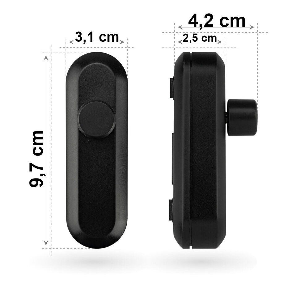LED snoerdimmer 2-100 watt - zwart