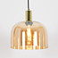 Hanglamp met amber glas - Apvali