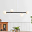 Design hanglamp Davy, 4-lichts - melkwit
