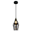 1-lichts hanglamp Sofie - langwerpig glas