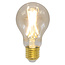 E27 dim-to-warm LED lamp, Ø60mm, 6,5W, 1800-3000K