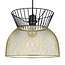 Moderne hanglamp zwart met goud - Netti