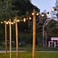 Prikkabel set met lampen met 0,7 watt LEDs op korte stokjes