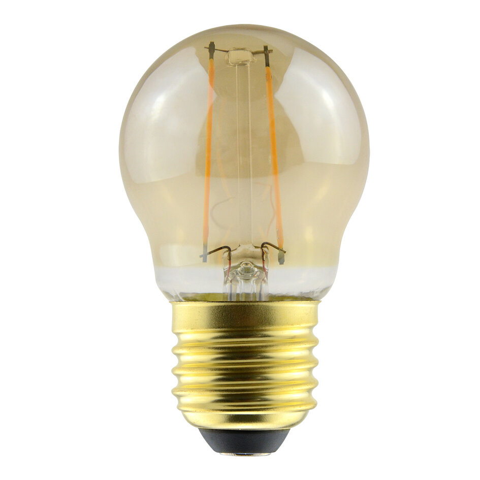Prikkabel set met 2,5W lamp, 2000K, Ø45, amber glas - excl. dimmer