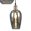 Hanglamp 3-lichts met smoke glas en spiegeleffect - Verona