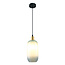 1-lichts hanglamp Anne - blauw glas