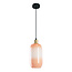1-lichts hanglamp Anne - oranje glas