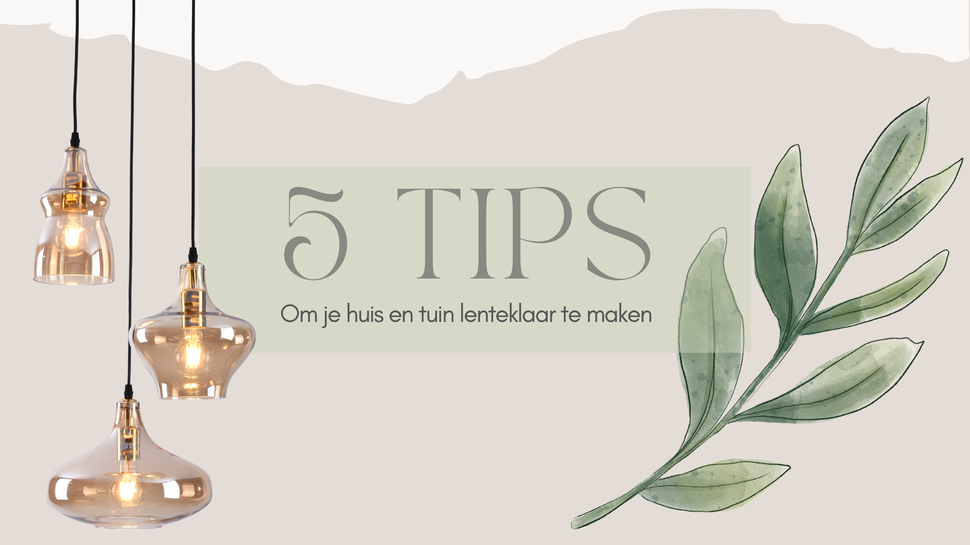 5 tips om huis en tuin lenteklaar te maken