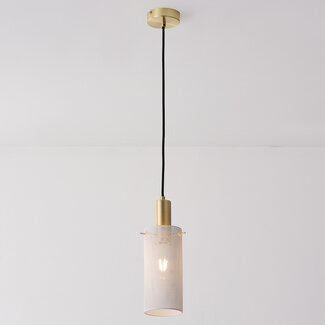 Hanglamp met gouden details - Valce