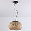 Bamboe hanglamp, 3-lichts - Cerise
