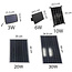 Solar lichtsnoer 35 meter met 70 of 80 lampjes en 20W zonnepaneel