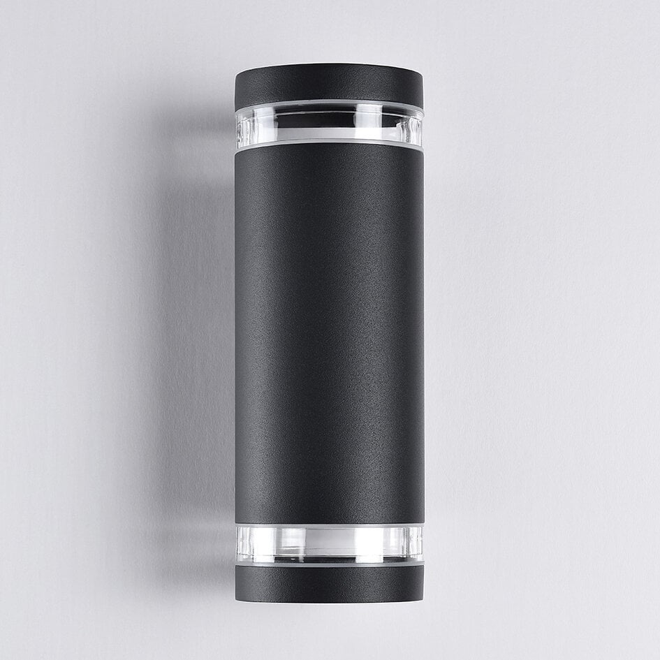 Buitenwandlamp Showman 2-lichts - zwart