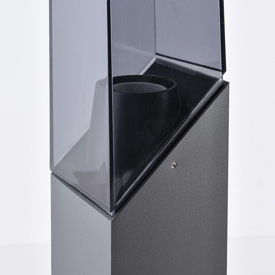 Industriële staande buitenlamp Jet - antraciet - 40 cm