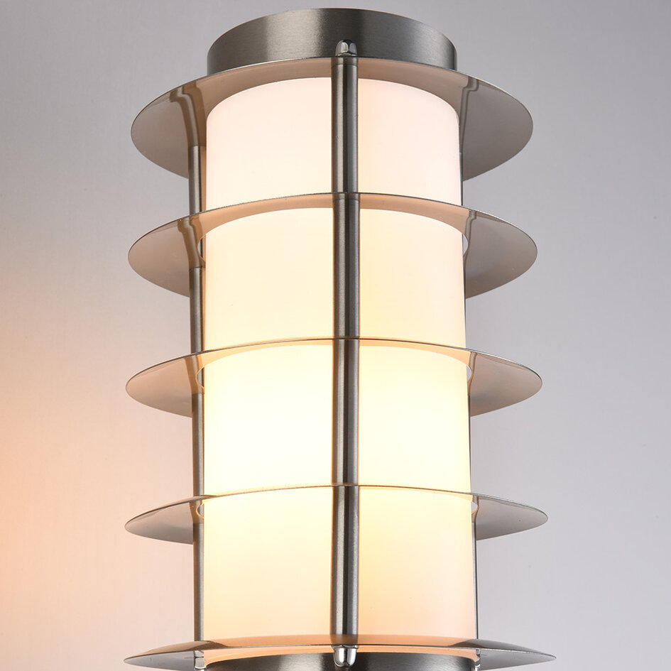 RVS wandlamp met sensor - Salvatore