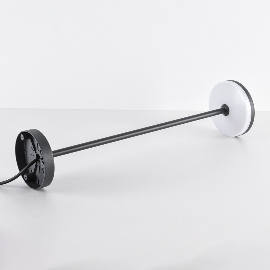 Staande buitenlamp met grondpin, 80 cm - Svala