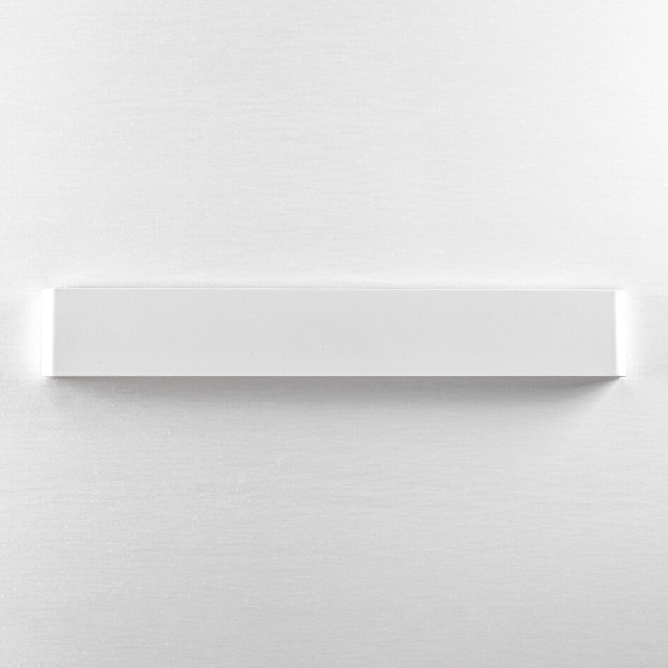 Witte wandlamp met geïntegreerde LEDs, 61 cm - Norell