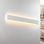 Witte wandlamp met geïntegreerde LEDs, 83 cm - Norell