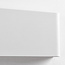 Witte wandlamp met geïntegreerde LEDs, 83 cm - Norell