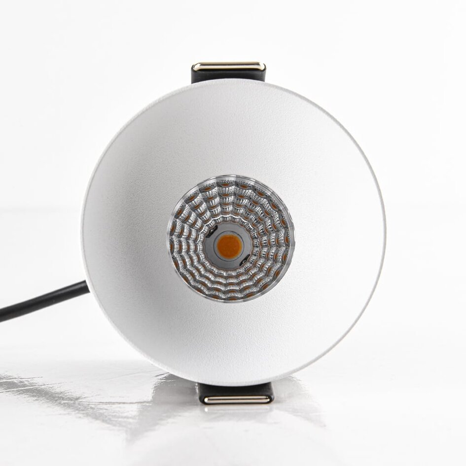 9W inbouwspot Meya met ring 1 - wit