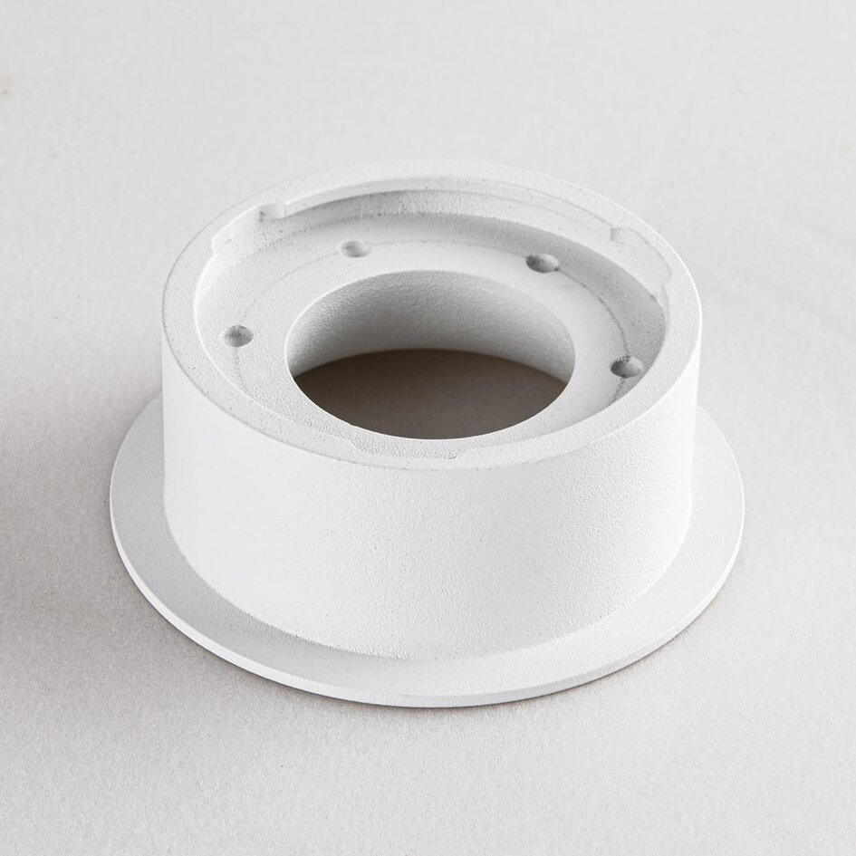 9W inbouwspot Meya met ring 2 - wit