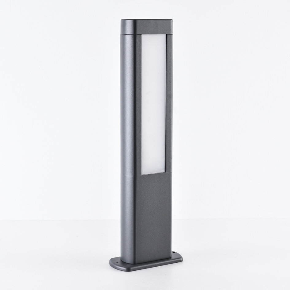 Industriële staande buitenlamp Stein - antraciet