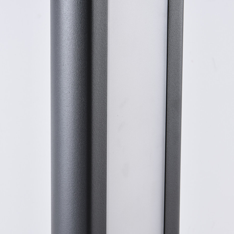 Industriële staande buitenlamp Stein - antraciet