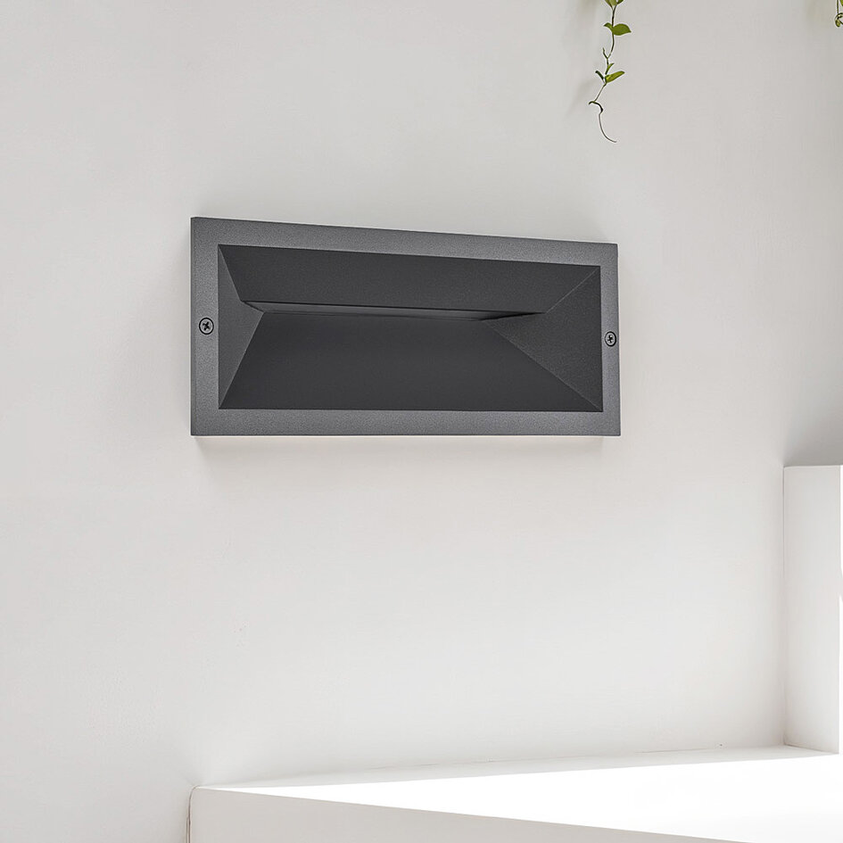 Inbouw wandlamp voor buiten - Aston
