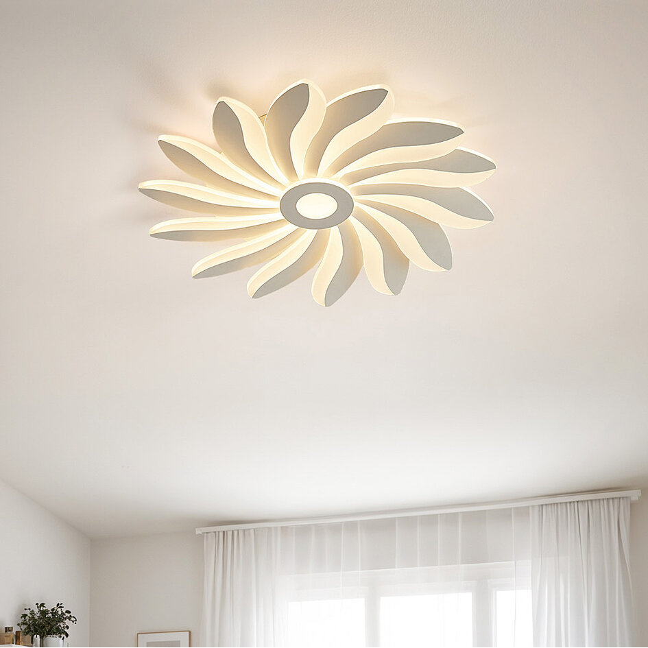 Plafondlamp bloem design met aanpasbare kleurtemperatuur - Anchusa
