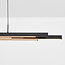 Design hanglamp zwart met 3-staps dimmer - Liana
