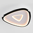 Plafondlamp Cellu met 3-staps dim in zwart chroom