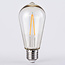 Prikkabel set met 2,5W filament lampen Ø60: optie dimbaar