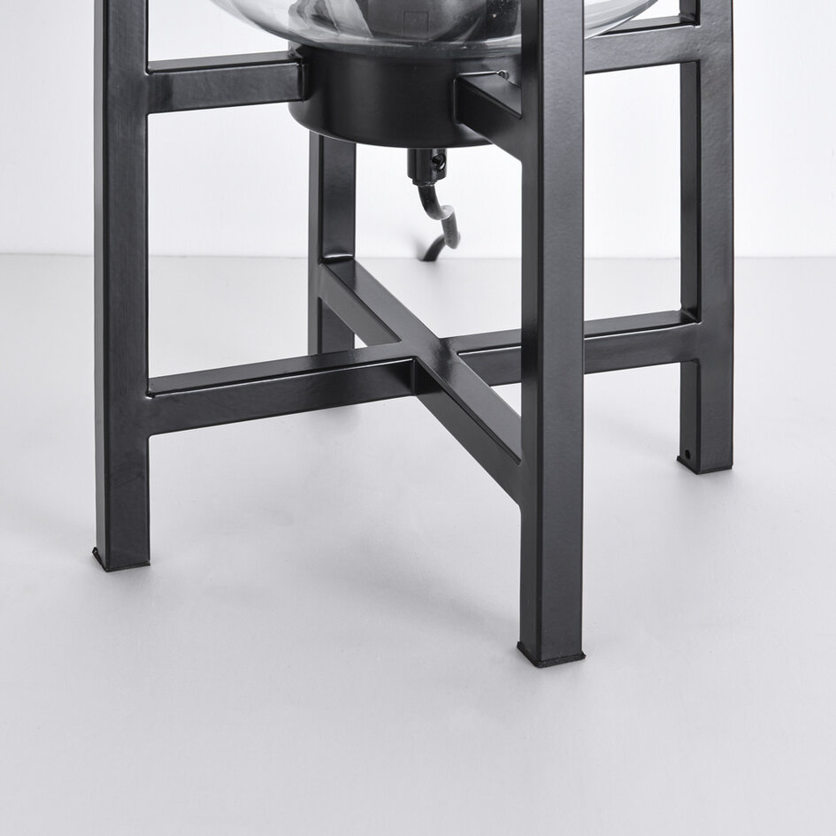 Tafellamp Duuk met transparant glas