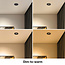 Inbouwspot van 4W met dim-to-warm functie UGR<15 - Adam