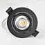 Inbouwspot zwart 5W UGR<19 + CCT - Siem