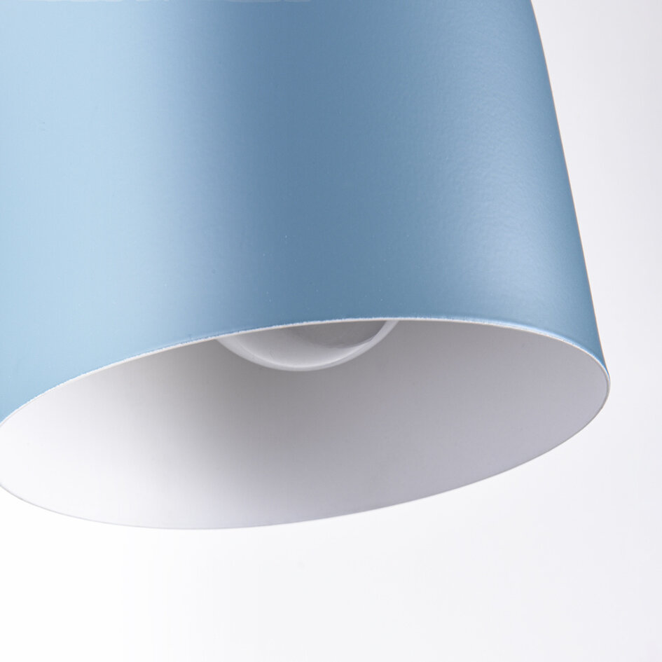 Blauwe wandlamp Raya