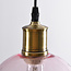 1-lichts hanglamp Liya - rood glas variant 1