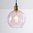 1-lichts hanglamp Liya - rood glas variant 1