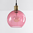 1-lichts hanglamp Liya - rood glas variant 3