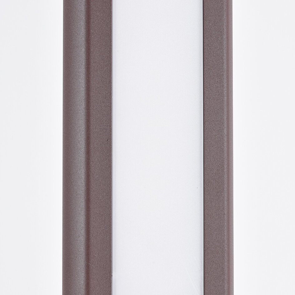 Industriële staande buitenlamp Stein - bruin